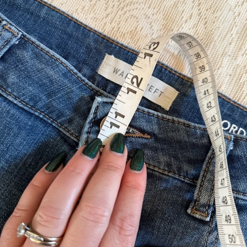 Warp + Weft Chicago Ord straight jeans in tortoise